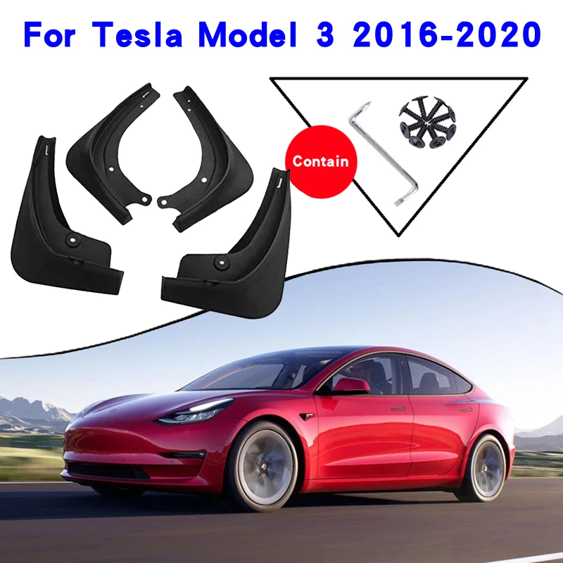 

Брызговики для Tesla Model 3 2021 2020 2019 2018 2017 2016