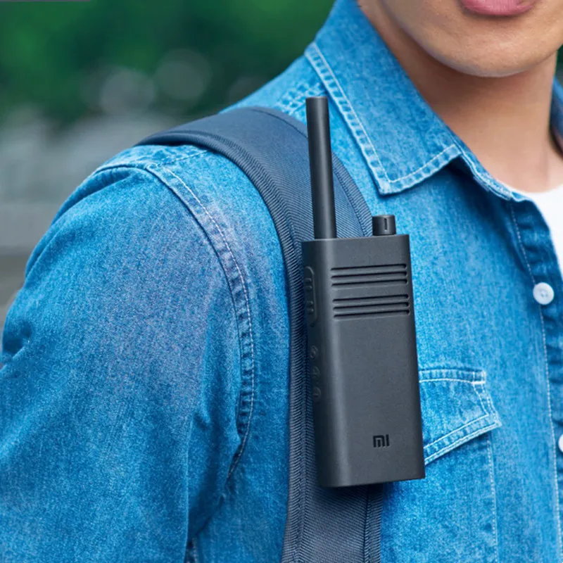 Оригинальная умная рация Xiaomi Mijia Lite домашняя портативная мини-рация 5 км домофон с