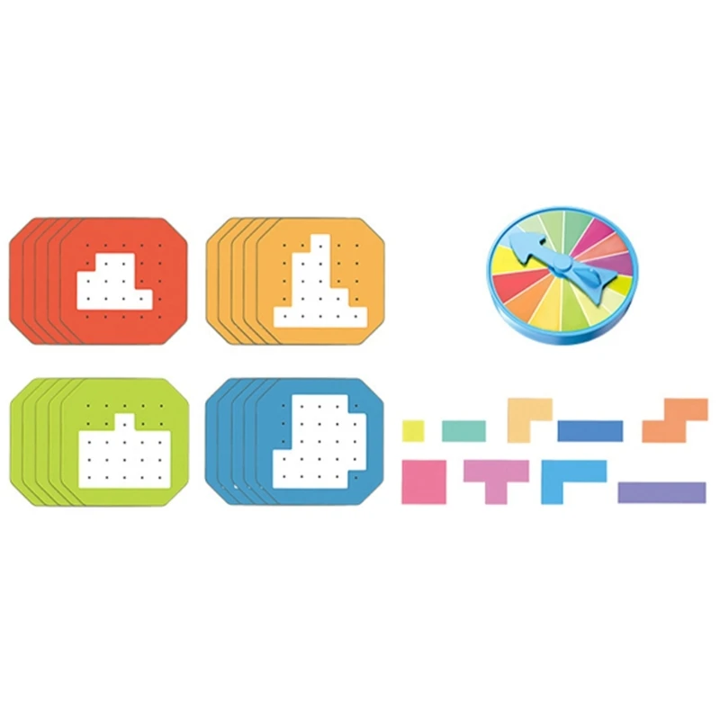 Быстрое мышление соревновательная блочная игра для двух игроков деревянная