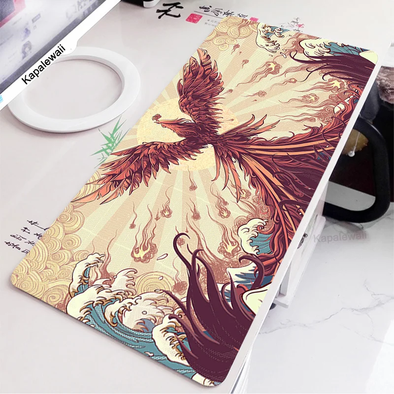 

Chinese Style Dragon Mousepad Custom Home Computer Keyboard Run Desk Mats Laptop Soft Anti-slip Table Mat Mouse pad XXXL 100x55