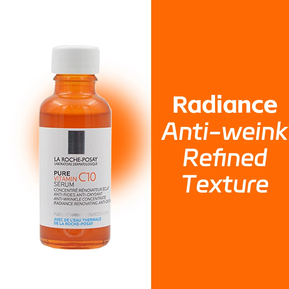 

Антивозрастная сыворотка для лица La Roche Posay с витамином C10, 30 мл, выцветает и уменьшает размер пор, осветляет и увлажняет кожу
