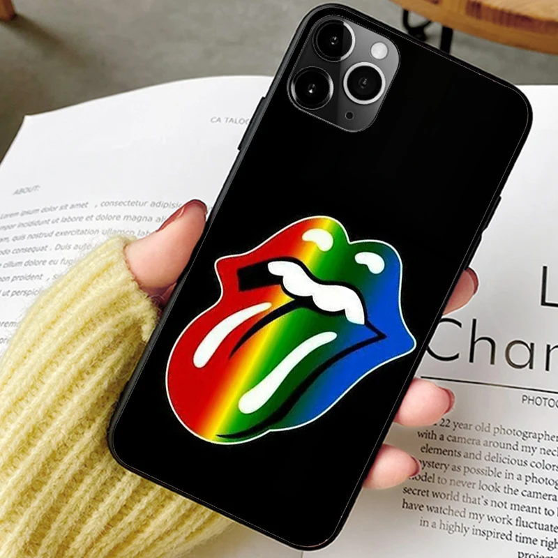 

Hot Luxury brand Coque phone case for iphone 12 plus 6 7plus 8 8plus X XS 11 13 pro max XR phone cover New design Big tongue