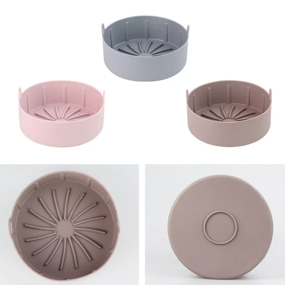 

NEW2023 Air Fryer Silicone Pot Fried Chicken Air Fryer Plate Environmentally Home Gadgets for Family Baking Camping Barbecue