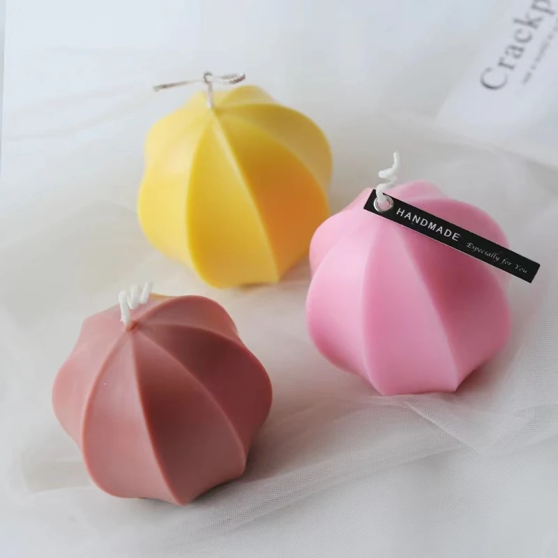 

Geometric Ball Candle Mold Spherical Octagonal Epoxy Resin Soap Gypsum Plastic Acrylic Mold Candle Making Home Decor
