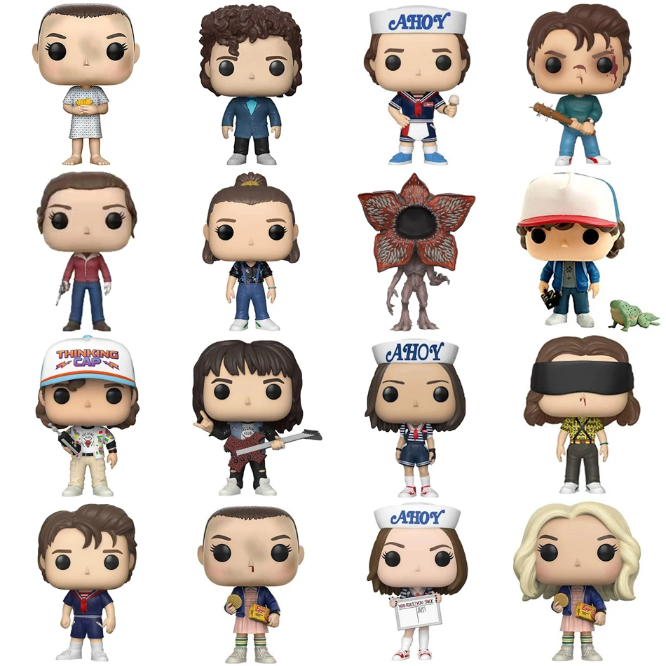 

Stranger Things Montauk Character Eddie Munson Dustin Steve Action Figure Dolls Toys Collection Room Decoration Christmas Gifts