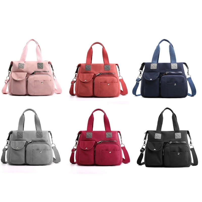 

2023 New Fashion Bags Lady Purse Casual Shoulder Bag Large Capacity Handbag for Girl Women Multipurpose Nylon Soft Tote Bag