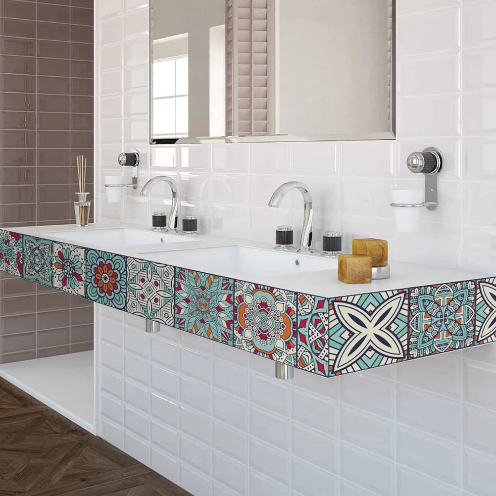 10 шт. домашний декор наклейки для очистки автомобиля и плитки кухонные