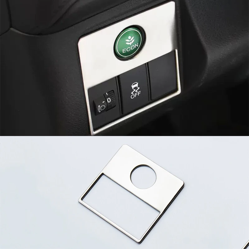 

Для Honda HR-V HRV VEZEL 2014 2015 2016 2017 2018 ABS матовый/углеродный автомобильный датчик панели накладка наклейка аксессуары для интерьера 1 шт.