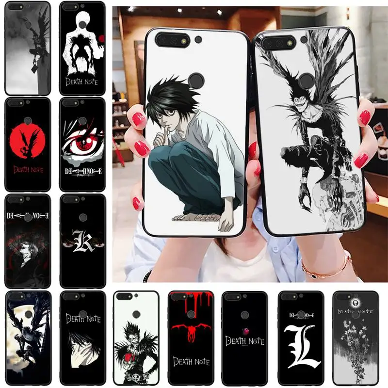 

Anime Manga Death Note Ryuk Phone Case For Huawei Honor 10X lite 7C 7A 8X 9X 8A 20lite 10lite 10i 8C 7X 8S 9A Y9 Prime Y7 Y6