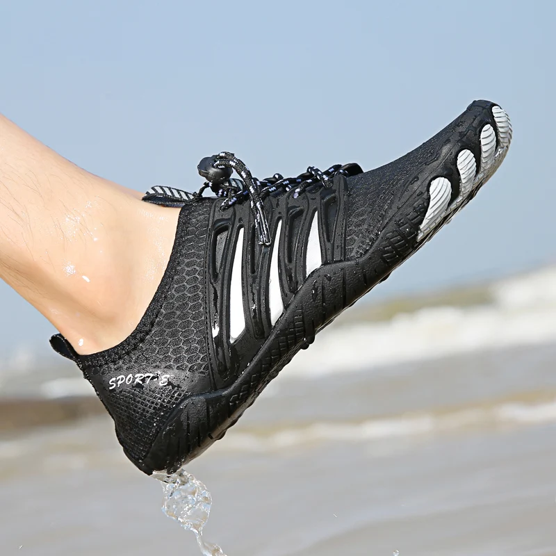 Sneakers Men Women Barefoot Beach Water Shoes Lovers Outdoor Fishing Swimming Bicycle Quick-Drying Aqua Shoes Zapatos De Mujer