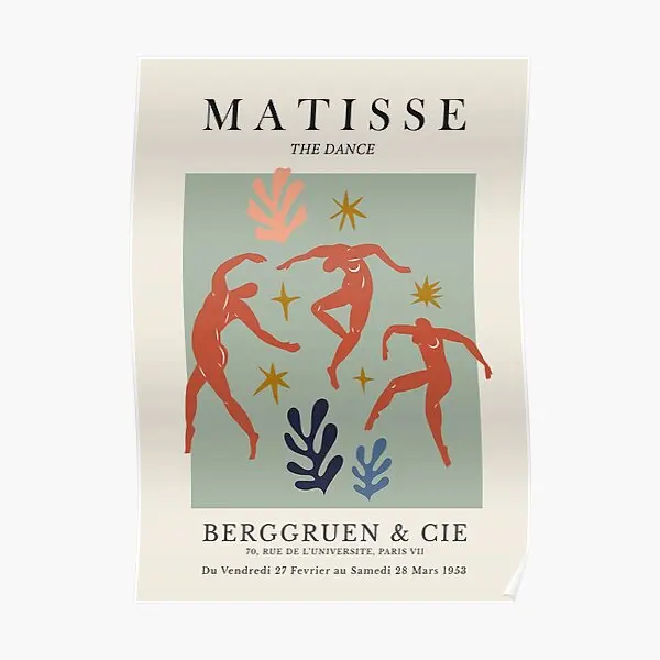 Художественный плакат Анри матиссе из танцевальной выставки настенное