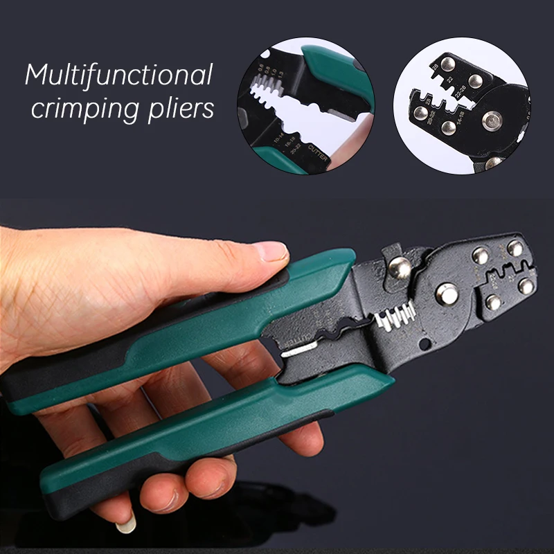 

Multitool pliers Crimping Pliers wire stripper Multi functional Snap Ring Terminals Crimpper Crimping pliers Decrustation Pliers
