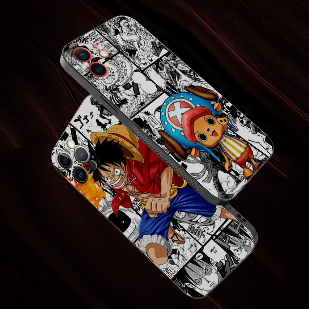 Цельный кусок Luffy Zoro Chopper Comics для Apple iPhone 13 12 11 Pro Max Mini XS XR X 7 8 6 6S Plus 5 5S SE 2020 Shell |