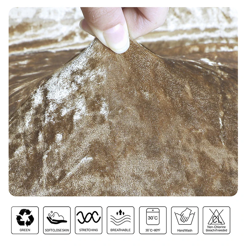 1 шт. универсальный размер эластичные чехлы на стулья чехол сиденья из бархатной