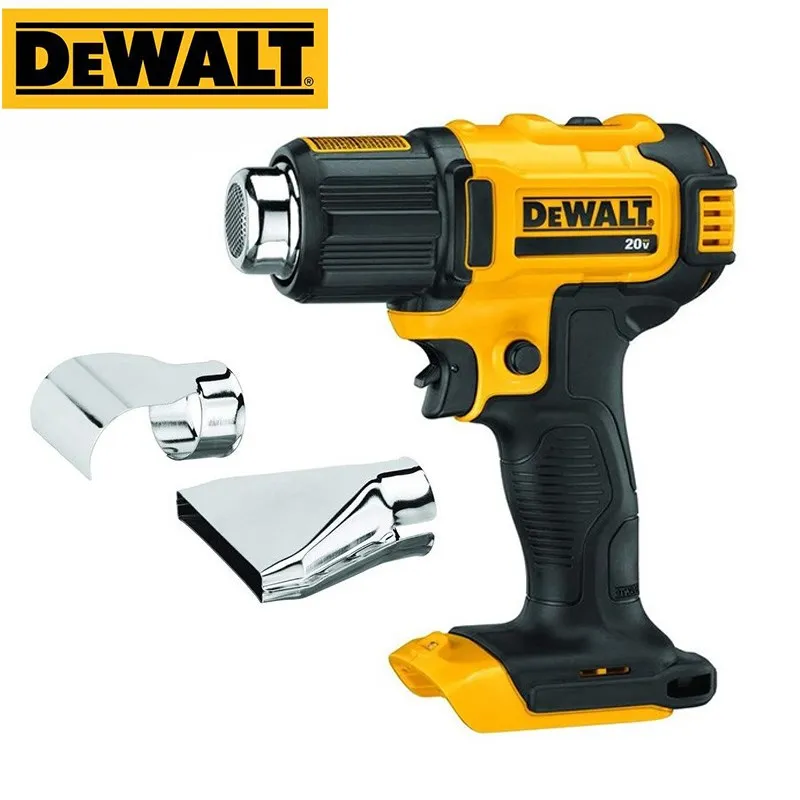 

DEWALT Heat Gun DCE530N Adjustable Temperature Hot Air Gun 20V Lithium Battery With Two Nozzles Industrial Electric Heat Gun