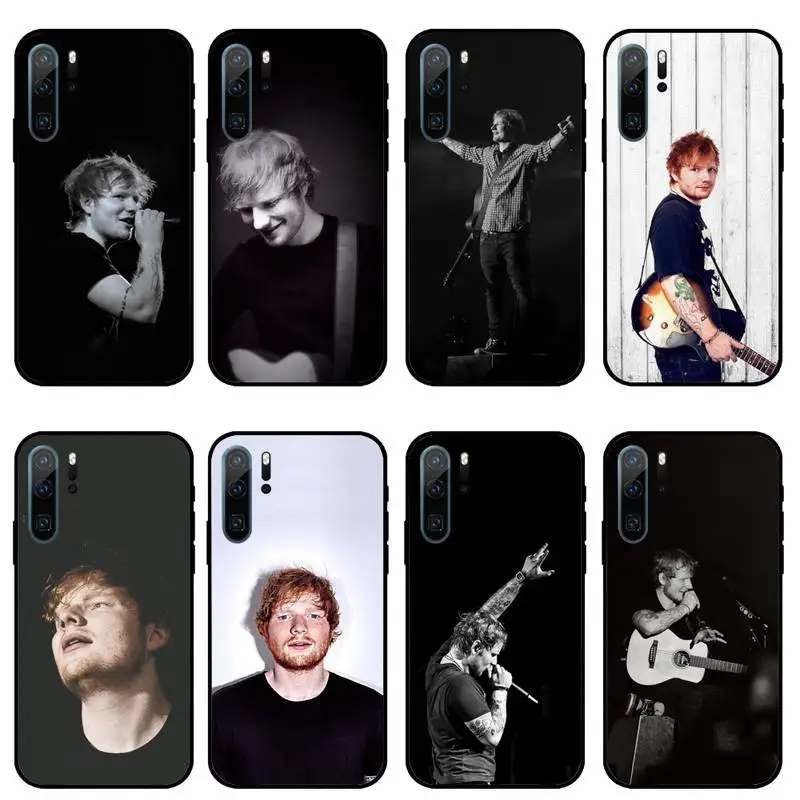 

ED Sheeran British singer actors Phone Case For Huawei honor Mate 10 20 30 40 i 9 8 pro x Lite P smart 2019 Y5 2018 nova 5t
