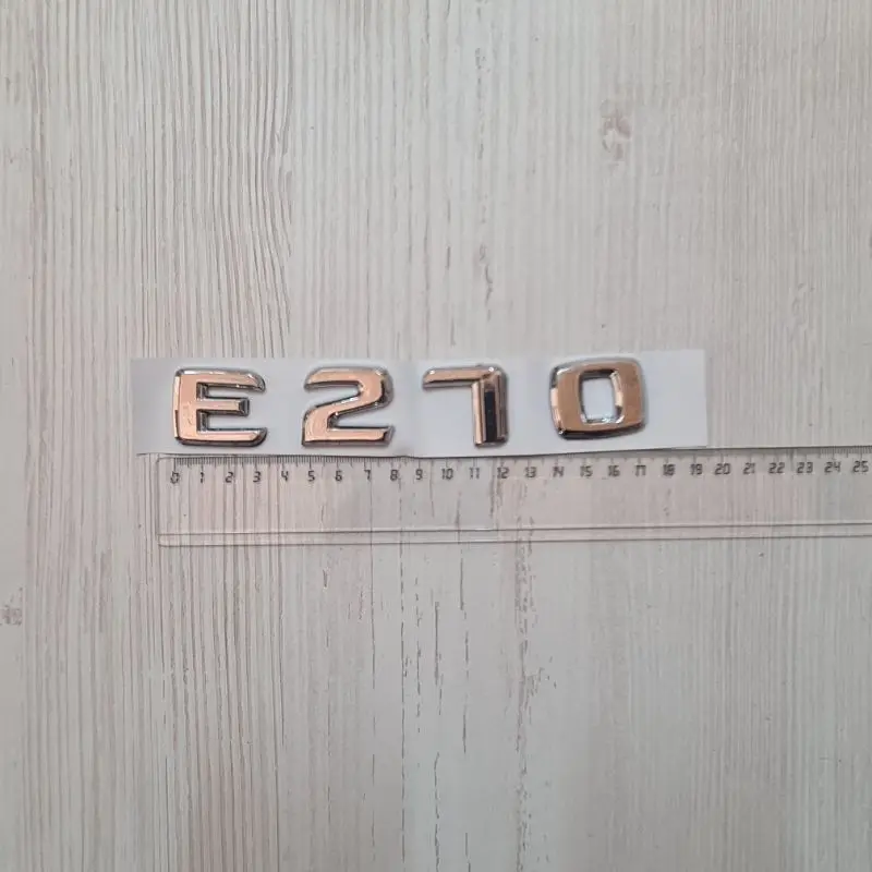 Надпись E 270 для MERCEDES Мерседес эмблема логотип значок