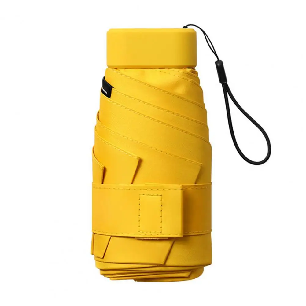 

Тканевый практичный портативный складной солнцезащитный Зонт от дождя эргономичный зонтик от дождя компактный для осмотра достопримечате...