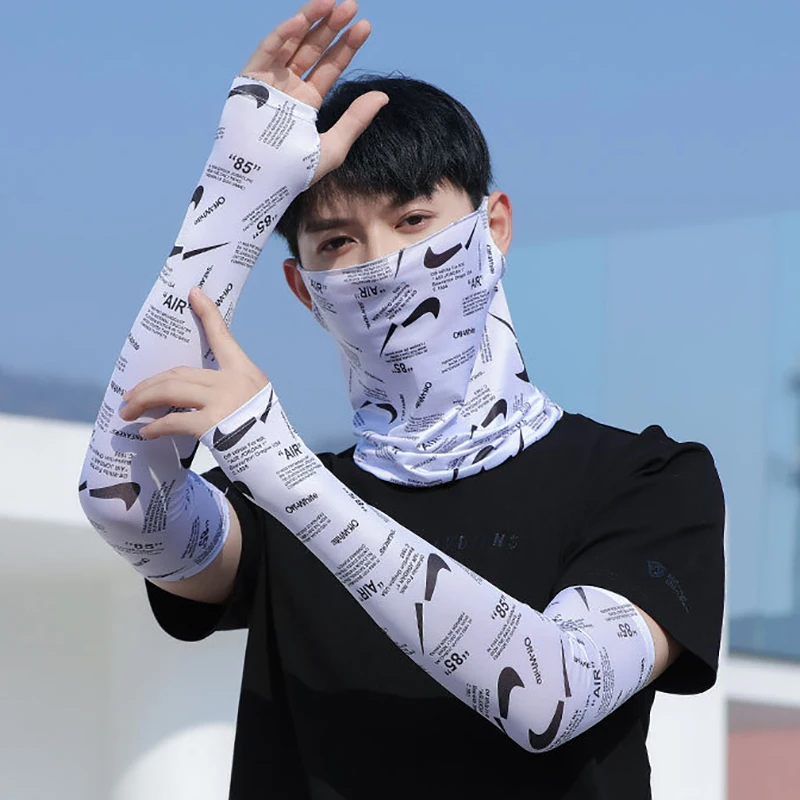 Летняя Маска Унисекс Для Лица И Шеи Защита От Ультрафиолета Женская Уличная В
