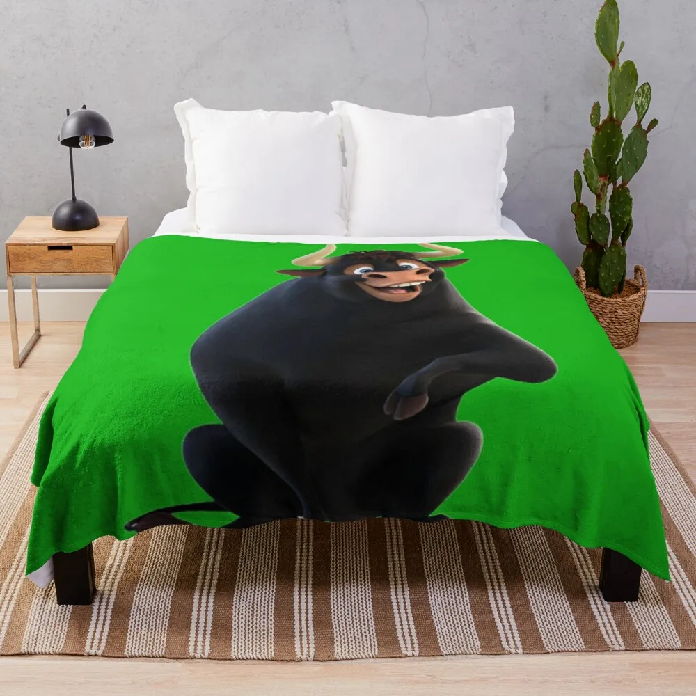 

Cartoon Ferdinand Throw Blanket Decorative Throw Blanket Custom Blanket Decorative Blankets Fleece Fabric