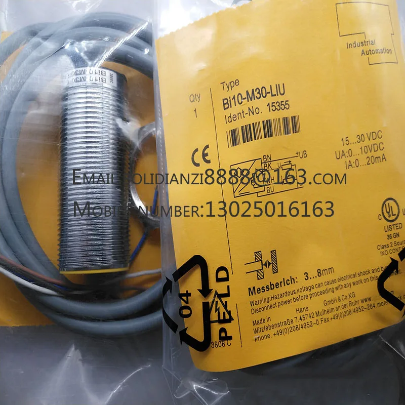 Точечный датчик NI15-M30-AN6X-H1141-H1141 Бесконтактный переключатель