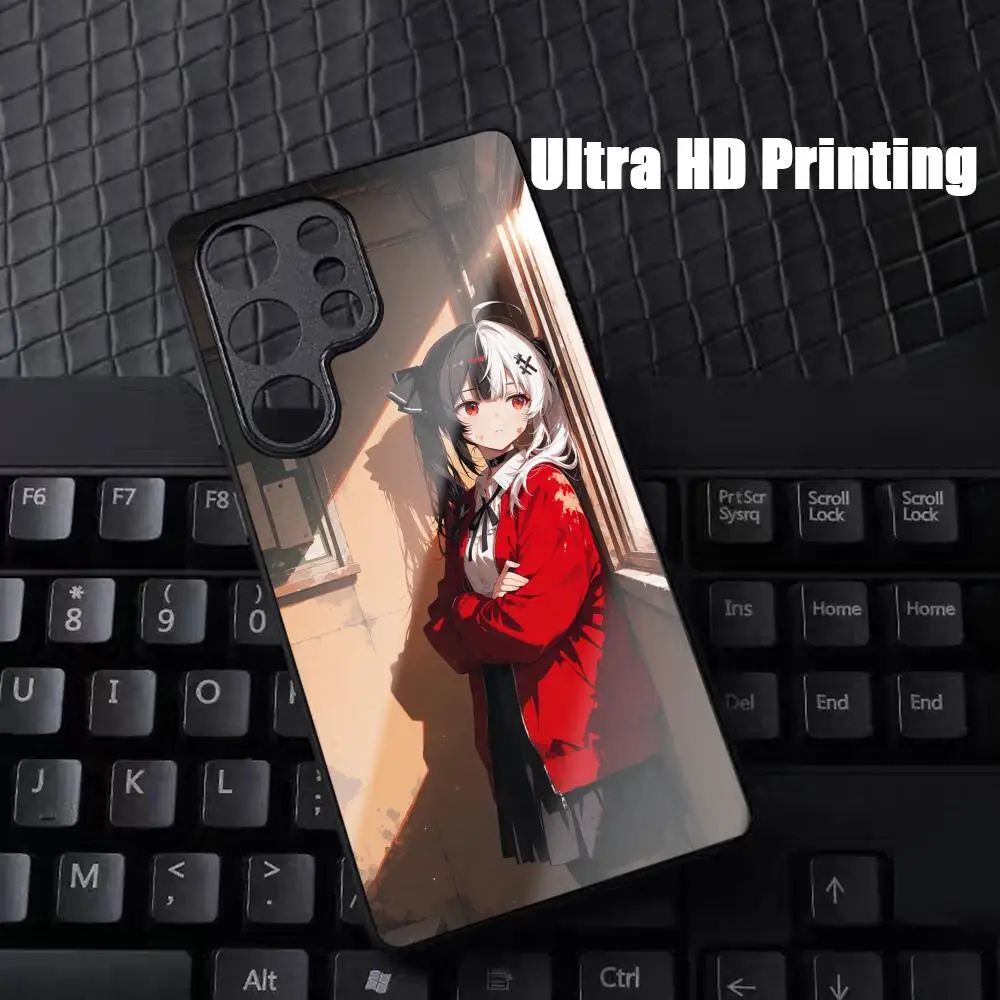 Фото Чехол Lacrimosa Hot Game NTE для Samsung S26 S25 S24 S23 S22 S21 S20 Plus Ultra, стеклянный магнитный чехол №5