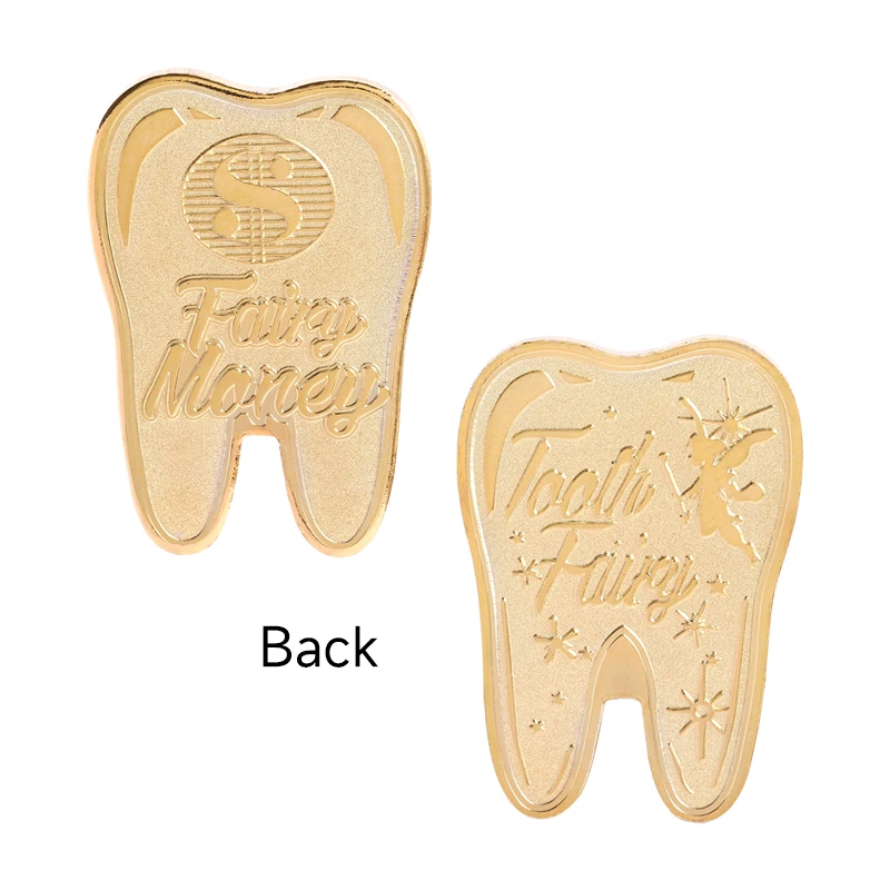 

Металлическая памятная монета Зубной феи