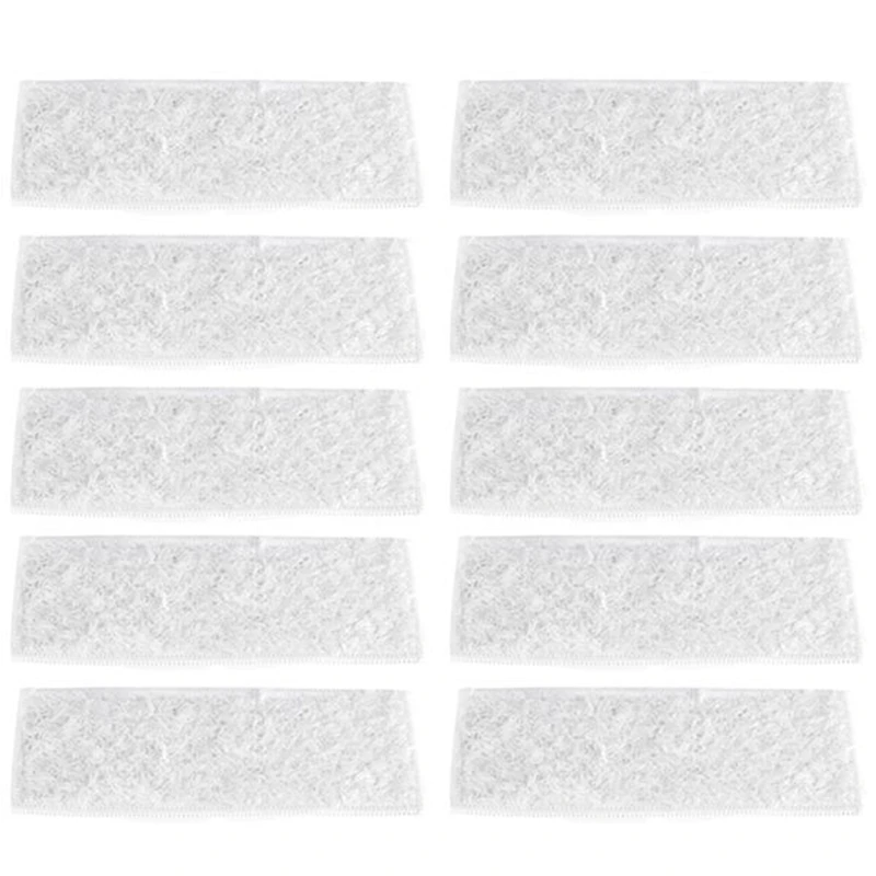 

10Pcs Washable Wet Mopping Pads Damp Pads Dry Pad Cloth for IRobot Braava Jet 240 241 Cleaner Spare Parts Replacement