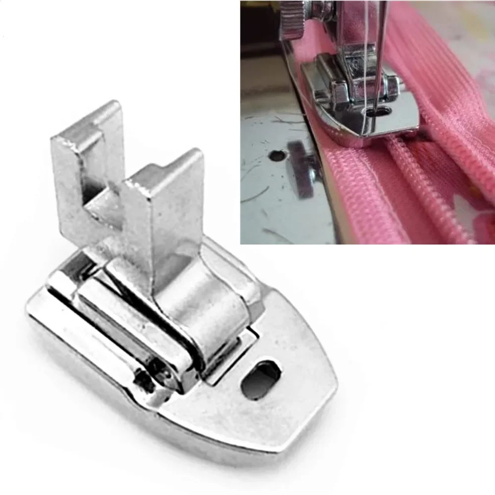 

Invisible Concealed Zipper Presser Foot #7306AL Fits All Low Shank Snap-on Singer Brother Domestic sewing machine sewing Parts
