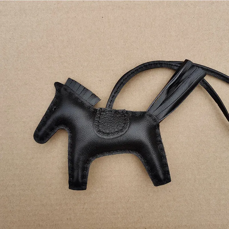 

Real Sheep Leather Horse Design Bag Charms Hanging Wall Decroration