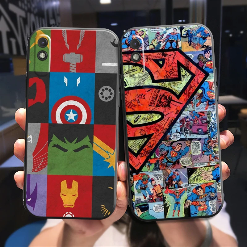 

Popular Marvel Phone Case For Xiaomi POCO F3 GT X3 Pro X3 GT M3 M3 Pro X3 X3 NFC Funda Back Soft Carcasa Coque