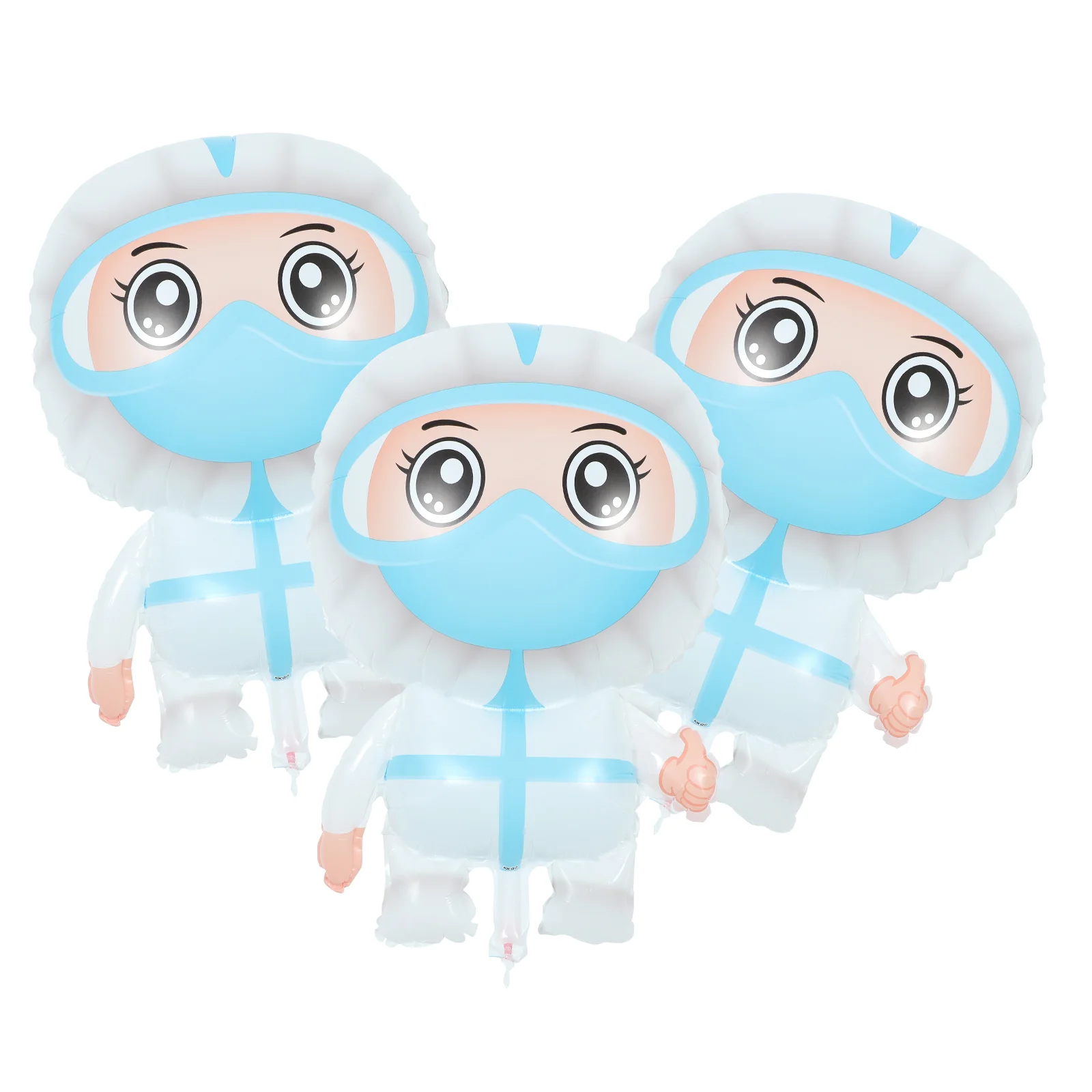

3 Pcs Nurses Week Latex Balloons Party Hanging Decor Ornament Nursing Class Celebration Day Decorations Congrats