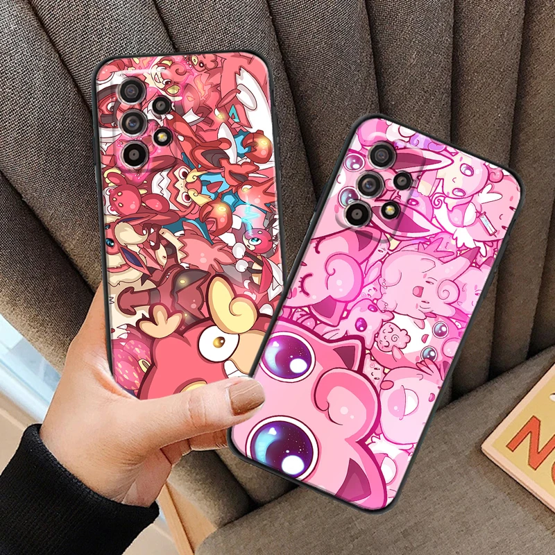 

Pokemon For Samsung M11 M12 Phone Case Back Funda Coque Silicone Cover Soft