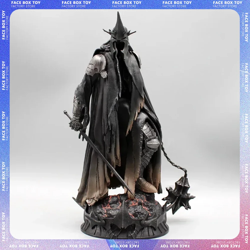 

26cm Lord of Rings Anime Figure Witch-king Of Angmar Action Figurine Nazgul Ringwraith Figure PVC Statue Model Ornament Gifts