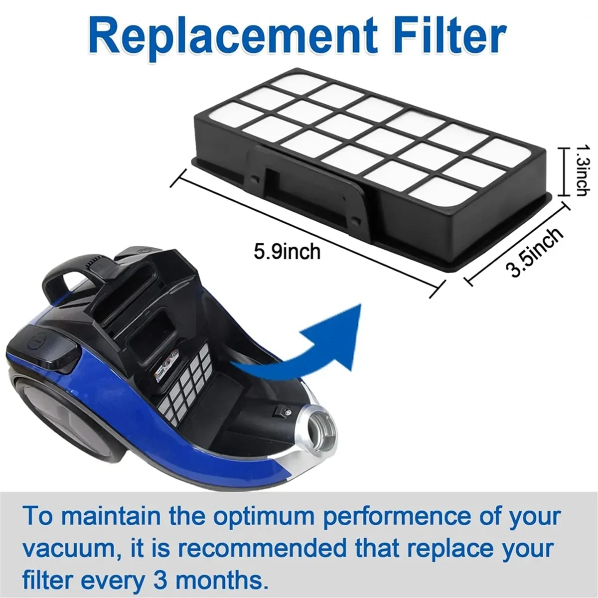 Hepa-фильтр для RO69XX X- Power ZR 006001 RO6941EA RO6951EA RO6954EA RO6963EA RO6984EA Детали пылесоса