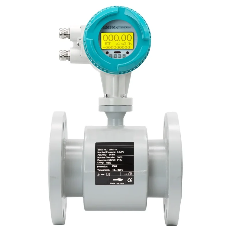 

0.2% grade magnetic flow meter sea water flowmeter MODBUS communication magnetic flow meters