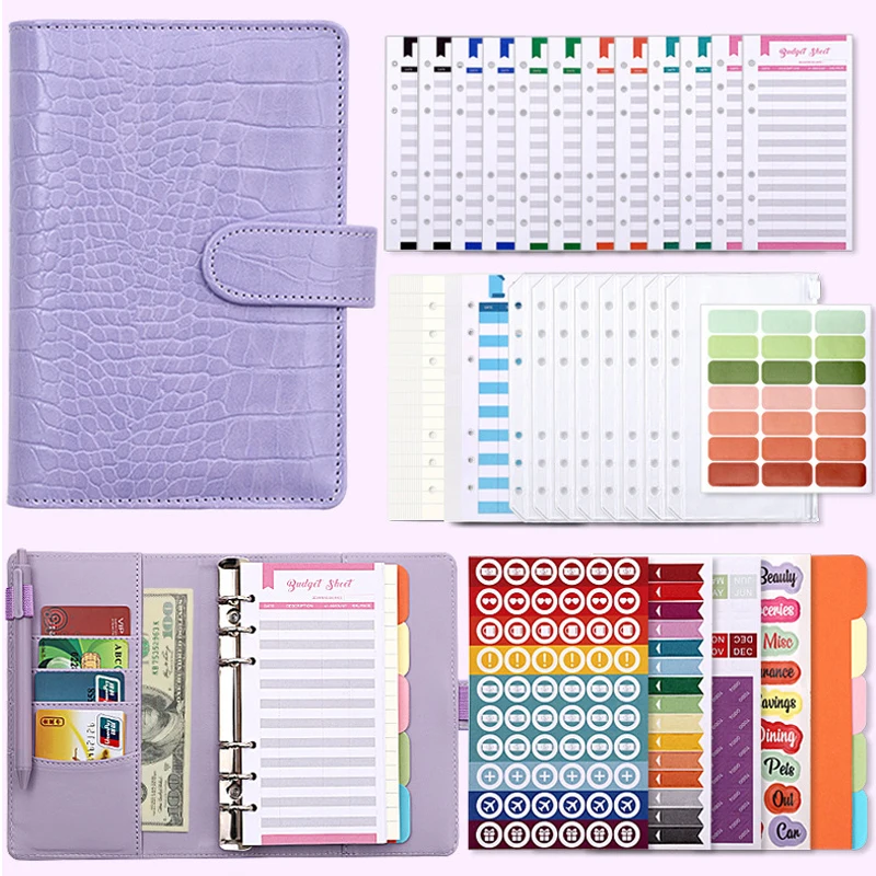 

A6 79 шт./комплект, ежедневник для хранения денег