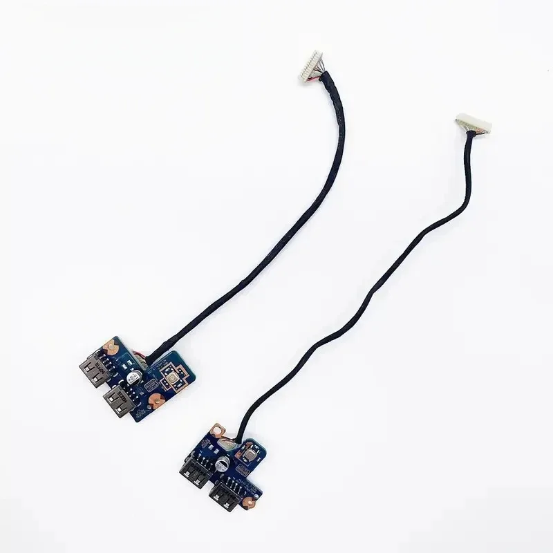 Фото Для Samsung NP550 NP550P5C NP550P7C ноутбука USB-разъем плата кнопки питания с кабельным переключателем ремонт BA92-09761A BA92-09927A №1