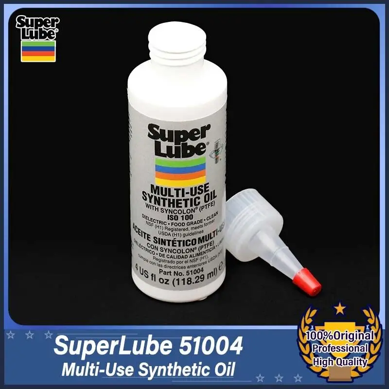 1 шт. Super Lube 51004 смазочное масло 4 унции 118 мл универсальное синтетическое SuperLube