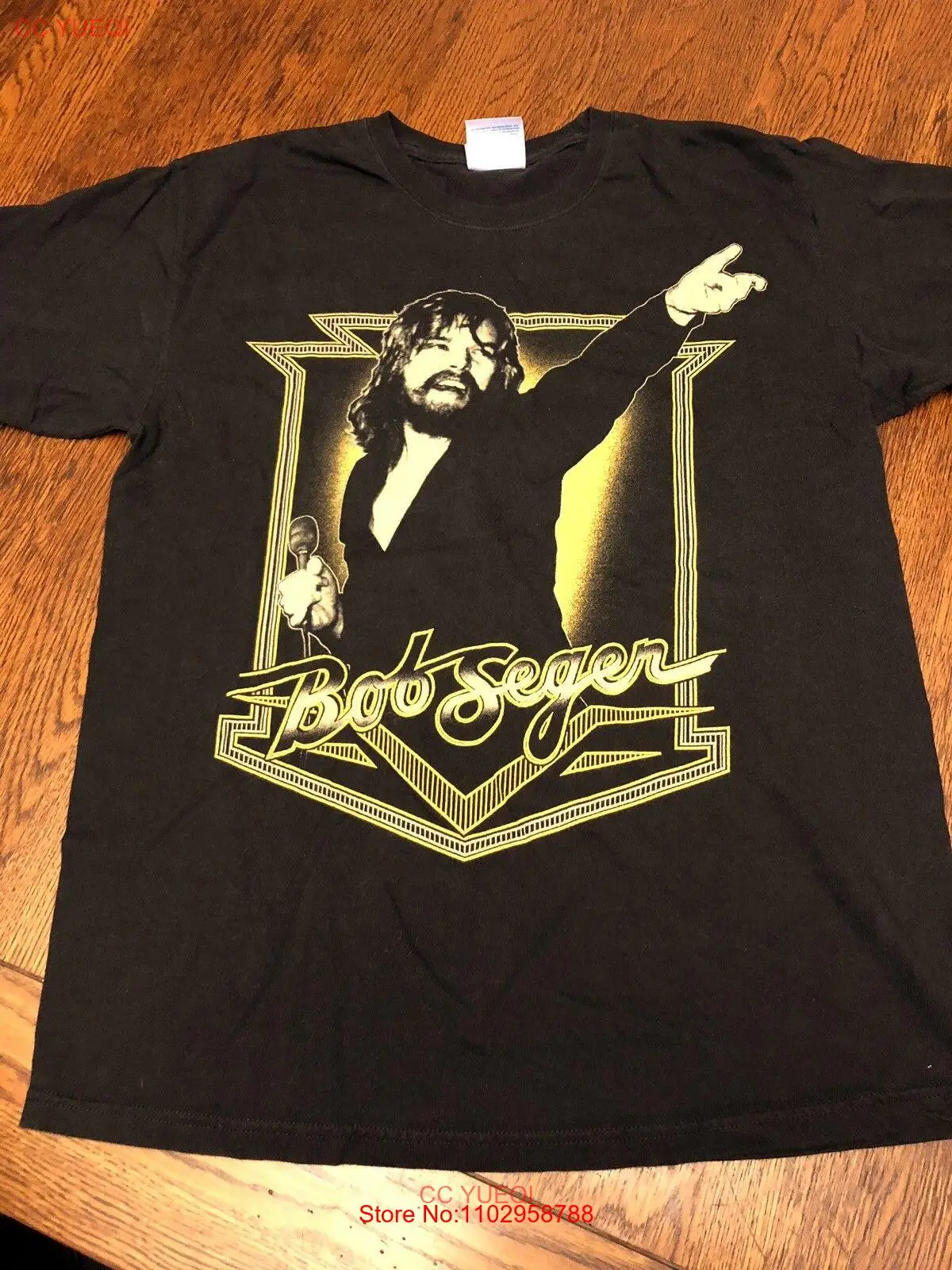 Рубашка Bob Seger Rock N Roll Never Forgot North American Tour 2011 размер М