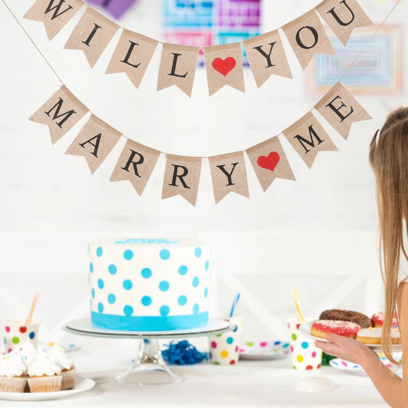 Баннер WILL YOU MARRY ME с буквами подвесной флаг баннеры для украшения свадебной