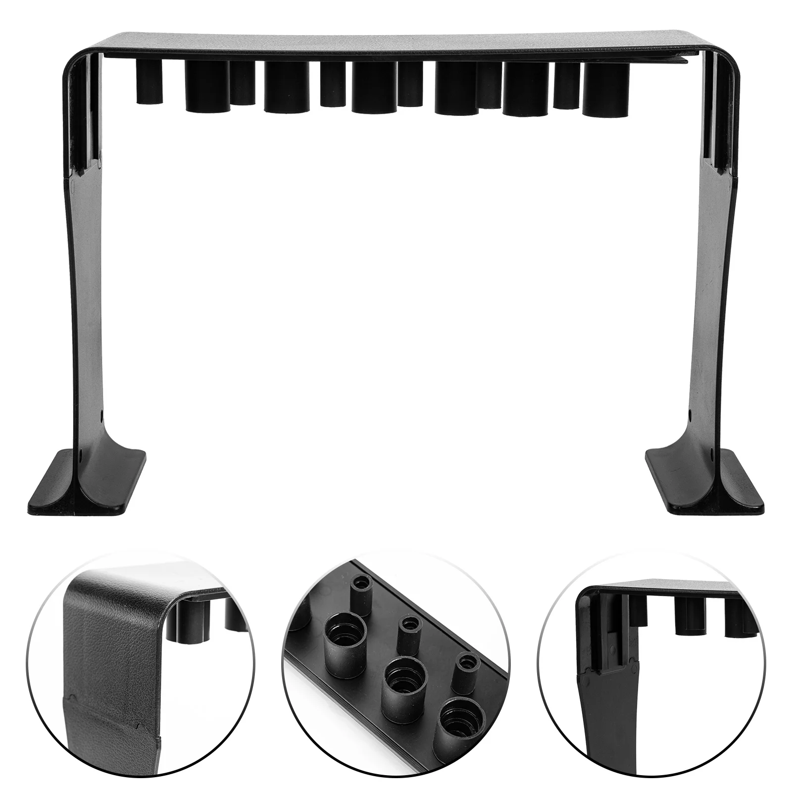 

1 Set Brush Rack Magnetic Metal Makeup Brush Organizer Brush Holder Brush Drying Holder Brush Drying Rack