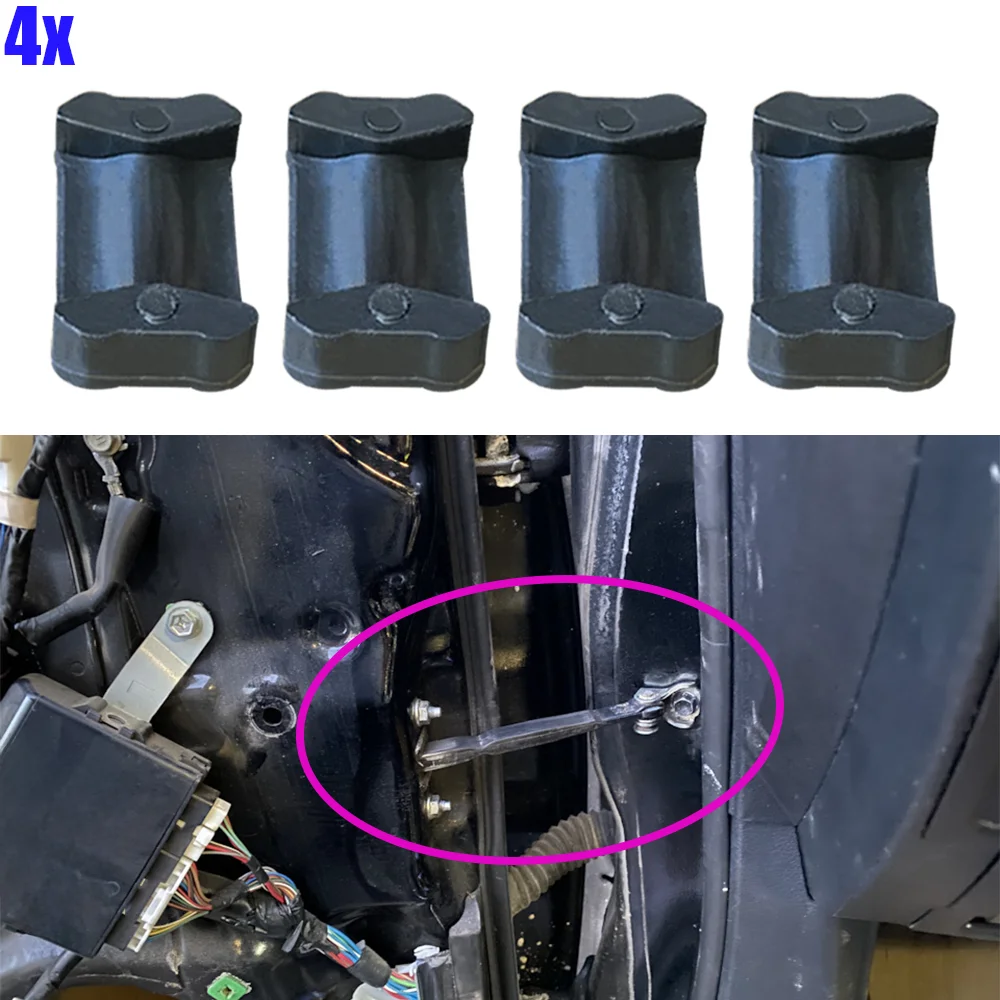 

4x для 2-дверного автомобильного нейлонового ремня для проверки дверей, ремонтные комплекты, стопор, демпфирующий новый для Mitsubishi Pajero III-IV 1999 2000 2001-2021 2022