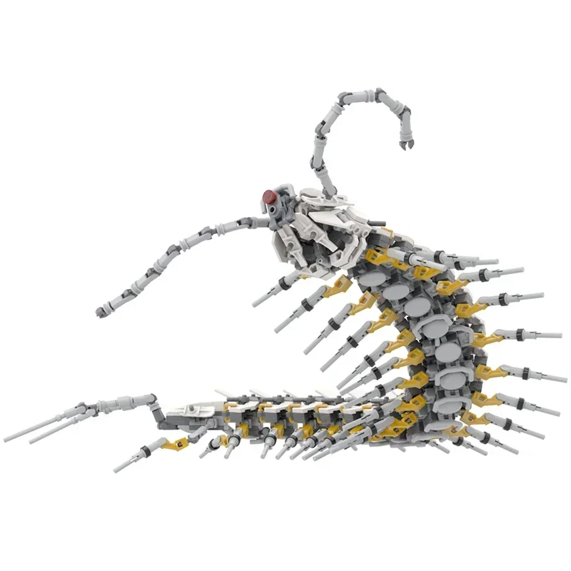 Гигантский механический зверь многоножка меха строительные блоки MOC креативный