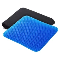 gel seat cushion washable cover breathable honeycomb for pressure relief back tailbone pain home office chair cars wheelchair