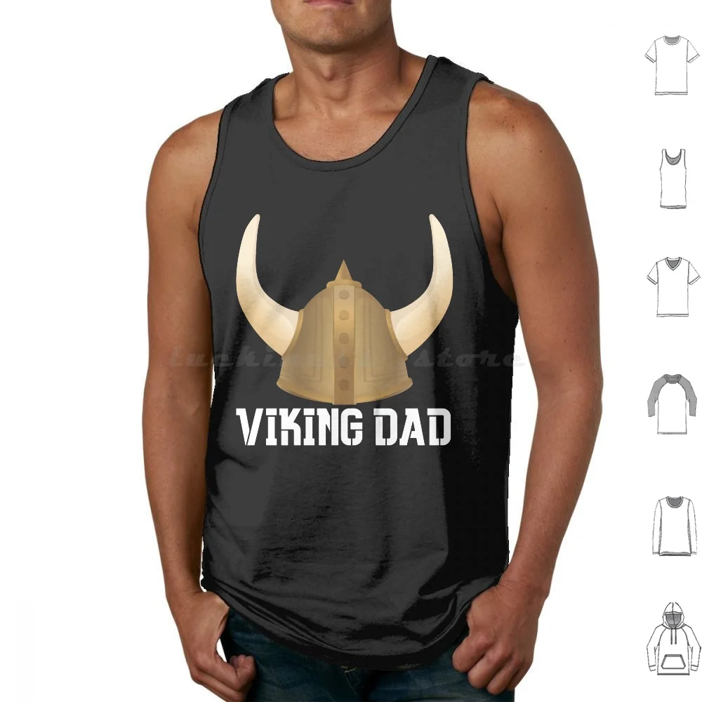 

Viking Dad Funny Gift Father Day Tank Tops Vest Sleeveless Viking Scandinavian Viking God Vikings Viking Lovers Father