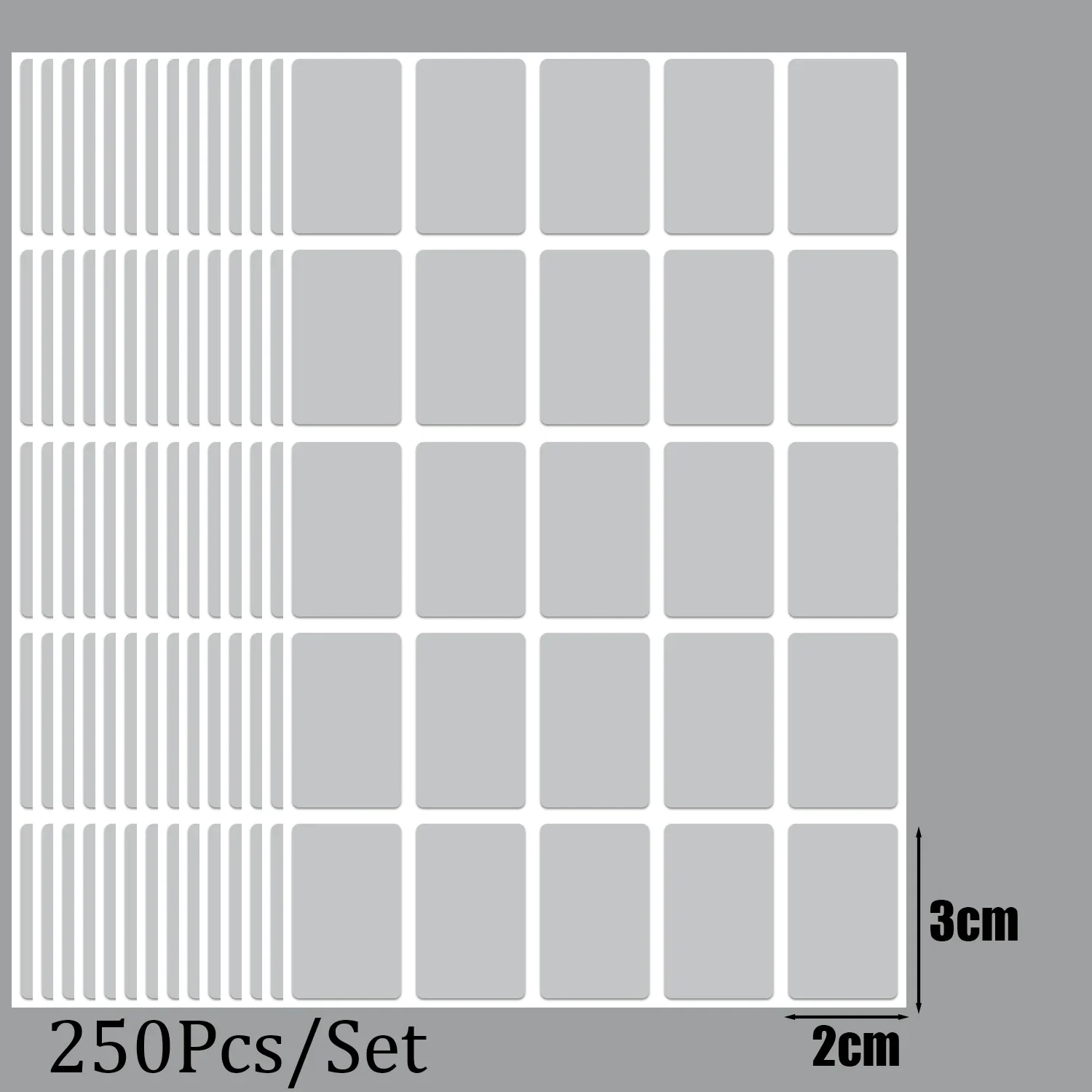 

Водонепроницаемые наклейки для кухни PET