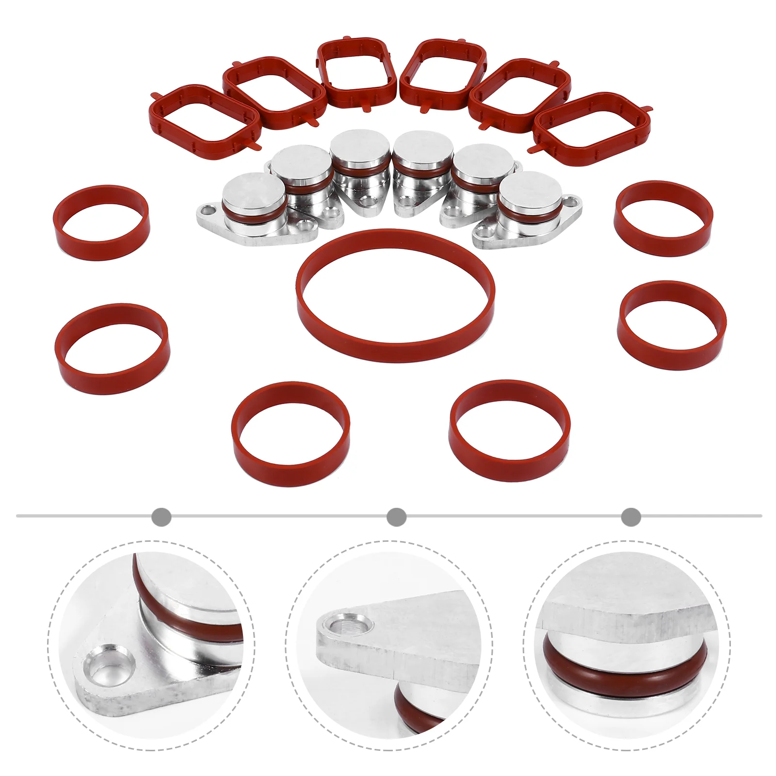 

Заготовки для клапанов Swirl, заготовки 22 мм, прокладки для впускного коллектора, инструмент, запчасти для ремонта автомобиля, совместимы с 1 к...