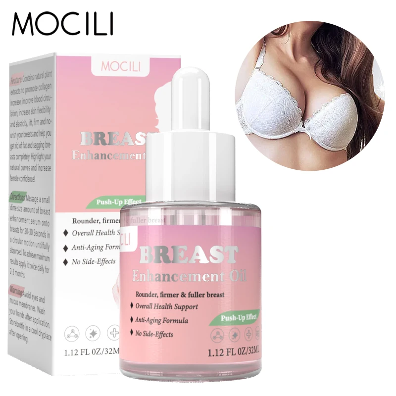 

Breast Enhancement Oil Breast Enlargement Moisturizing Whitening Anti-Sagging Anti-Relaxation Deep Nourishment Firming Lift 32ml