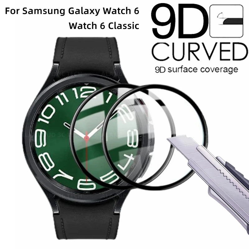 Прозрачная защитная пленка с полным покрытием для Samsung Galaxy Watch 6 Classic 47 мм 43 Watch6 40 44